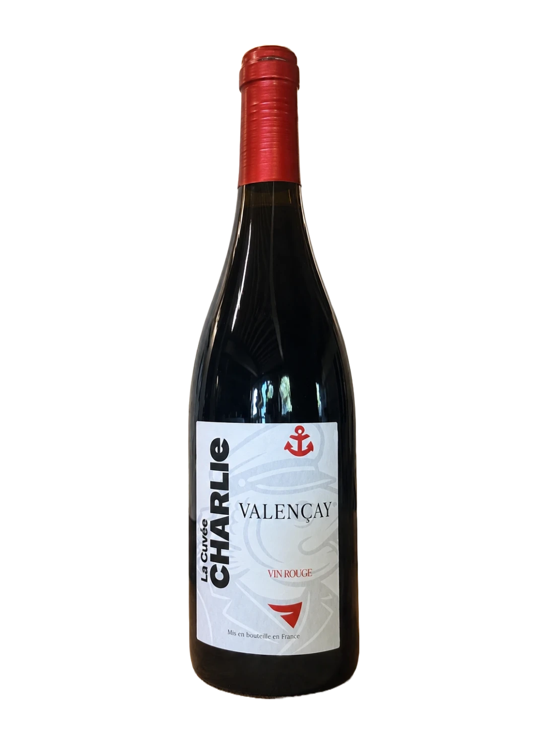 Bouteille La Cuvée Charlie, Valençay, vin rouge